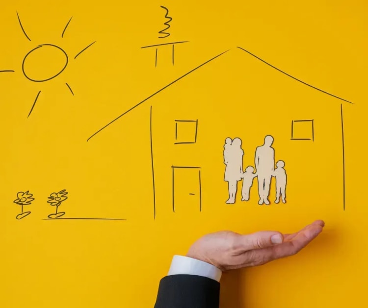 Illustration d'une maison pour dire à quel point changer d'assurance emprunteur peut tout changer