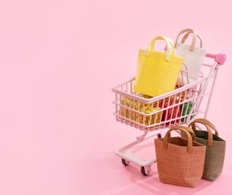 Caddie de supermarché symbolisant les préoccupations liées au pouvoir d’achat